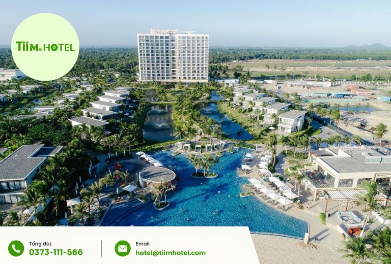 resort hồ tràm cho gia đình