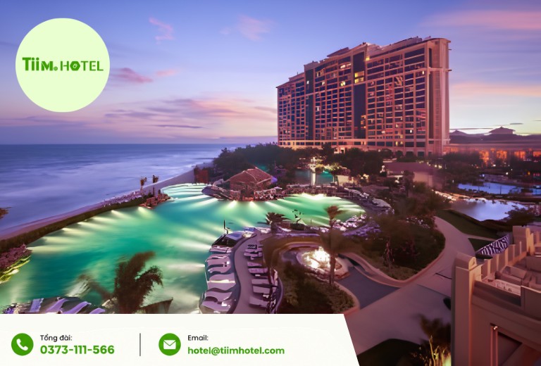 resort hồ tràm cho gia đình