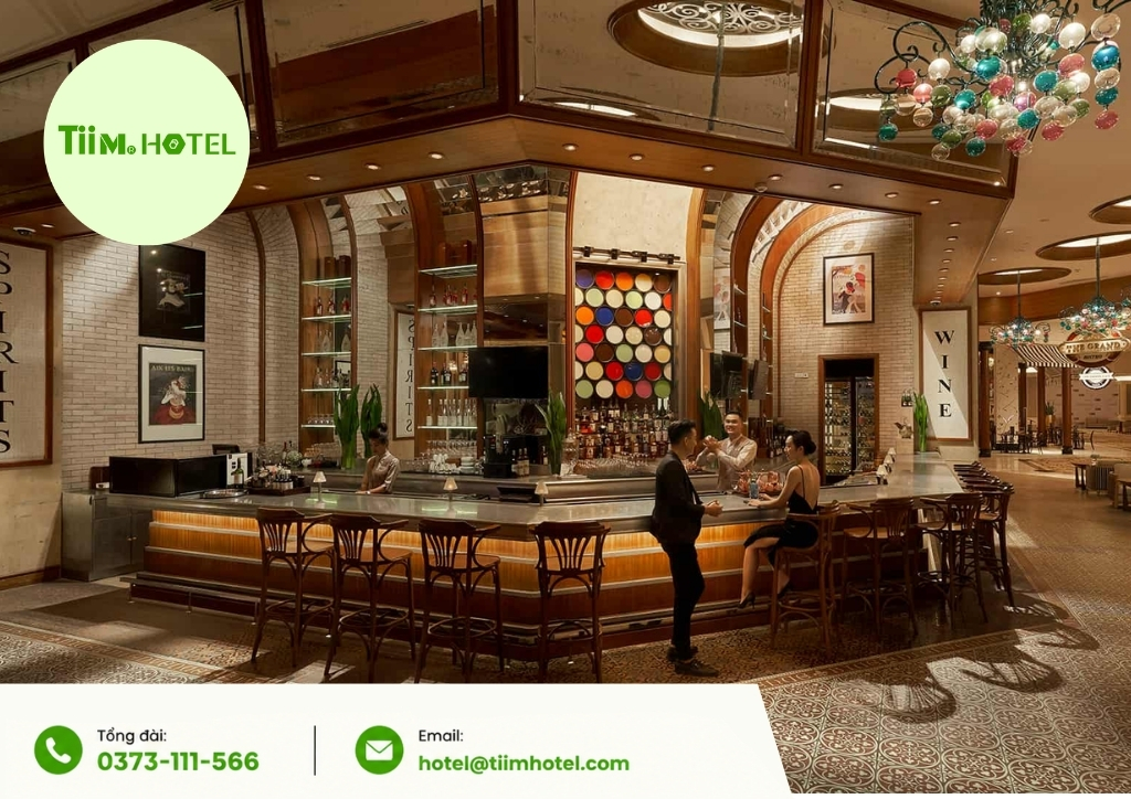 resort hồ tràm miễn phí mini bar