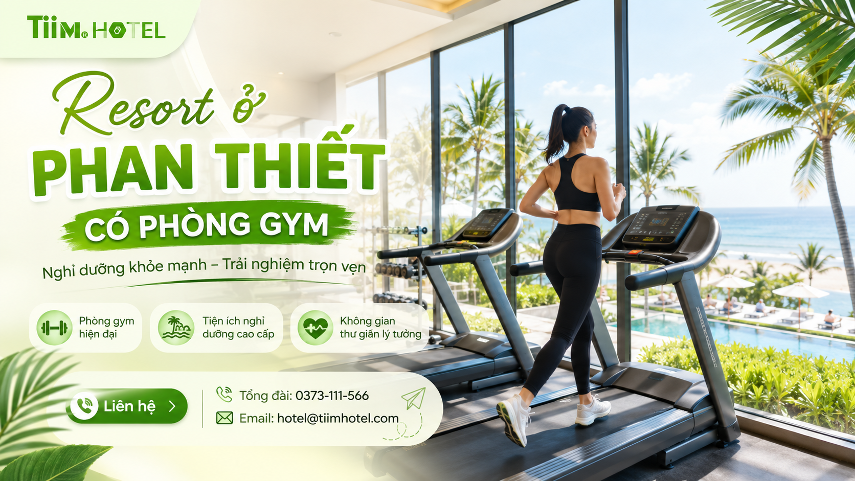 Top resort  Phan Thiết có phòng gym sang trọng và đẳng cấp nhất 2026