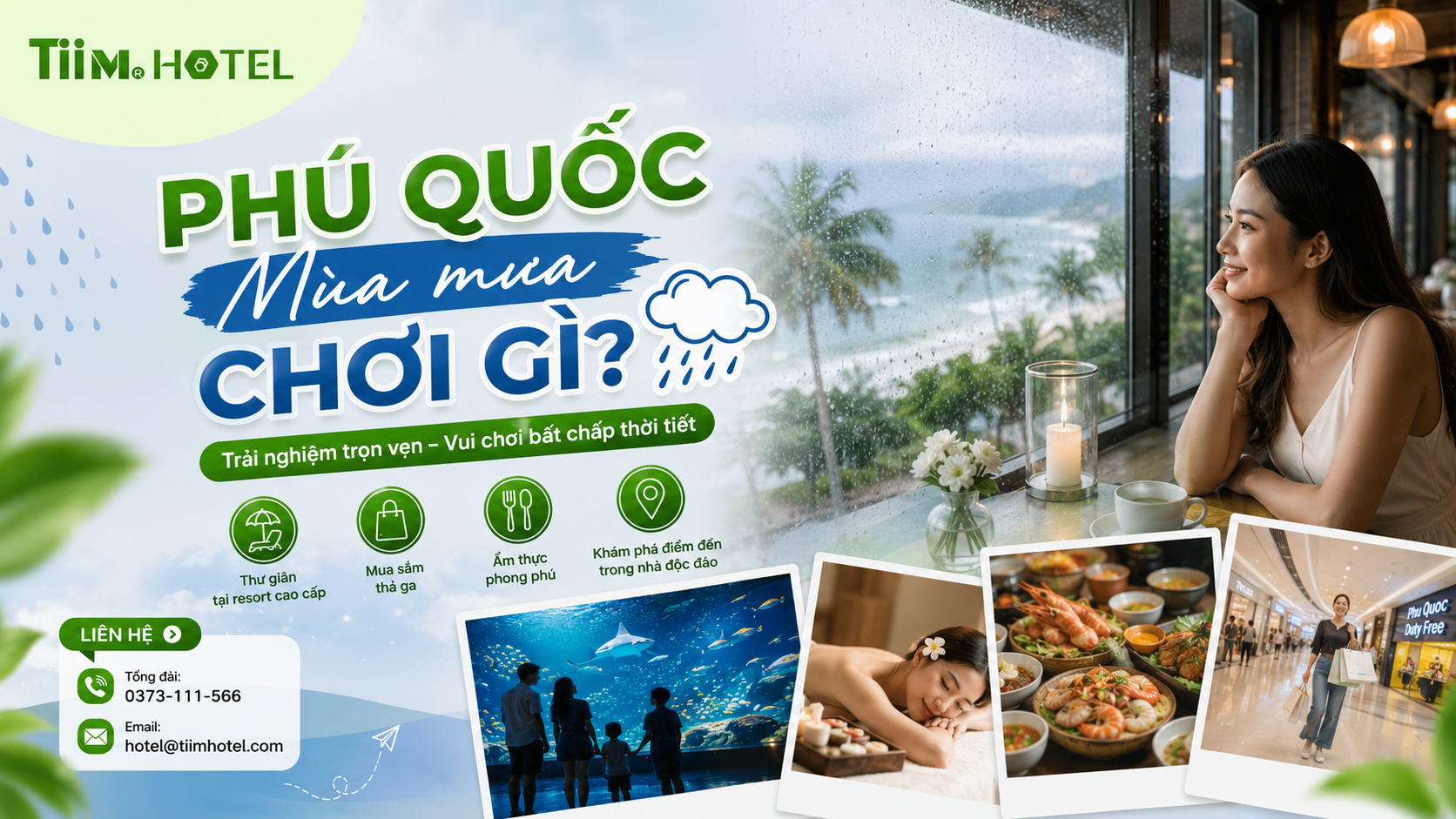 Phú Quốc Mùa Mưa Chơi Gì? Gợi Ý Lịch Trình Không Lo Thời Tiết