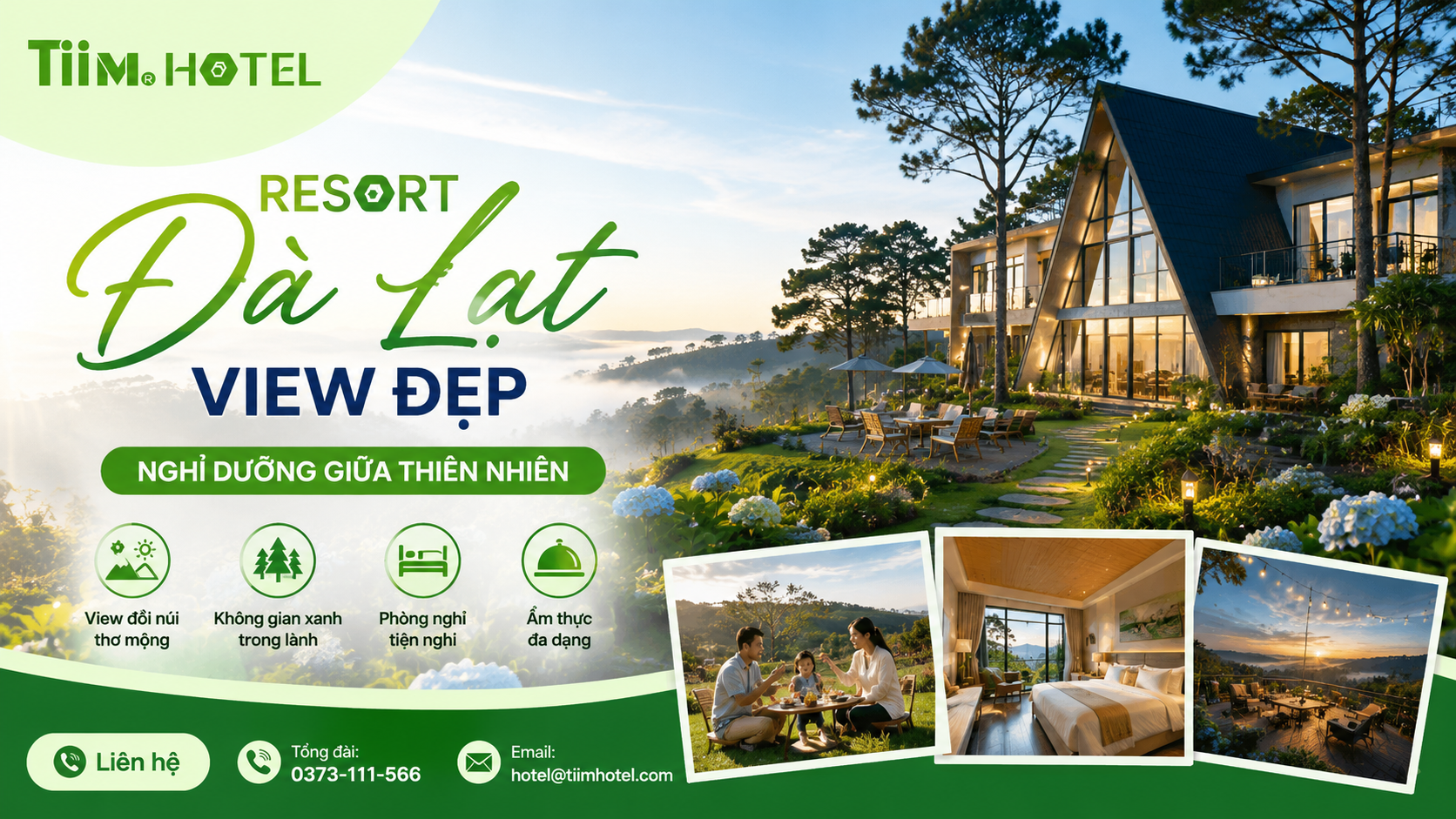Resort Đà Lạt View Đẹp: Top Gợi Ý Nghỉ Dưỡng 2026