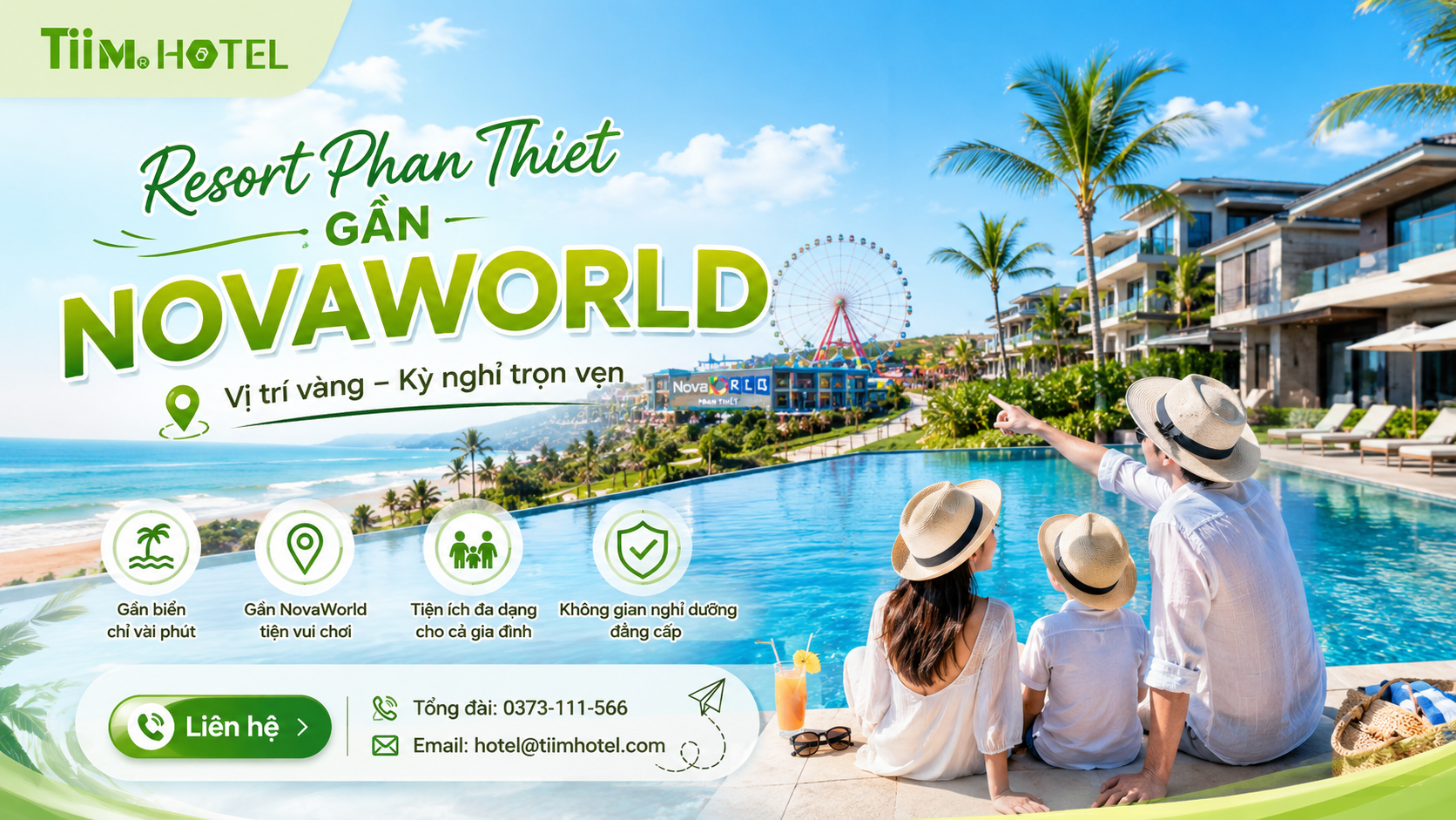 Resort Phan Thiết Gần NovaWorld: Top Lựa Chọn Đáng Trải Nghiệm