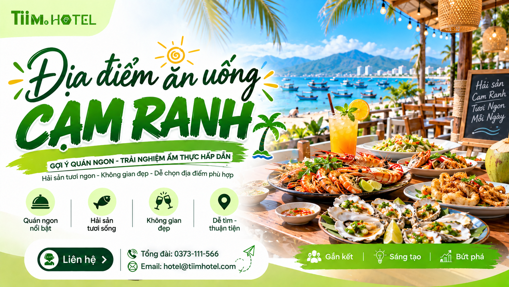 Địa Điểm Ăn Uống Cam Ranh: Top Quán Ngon Đáng Thử 2026