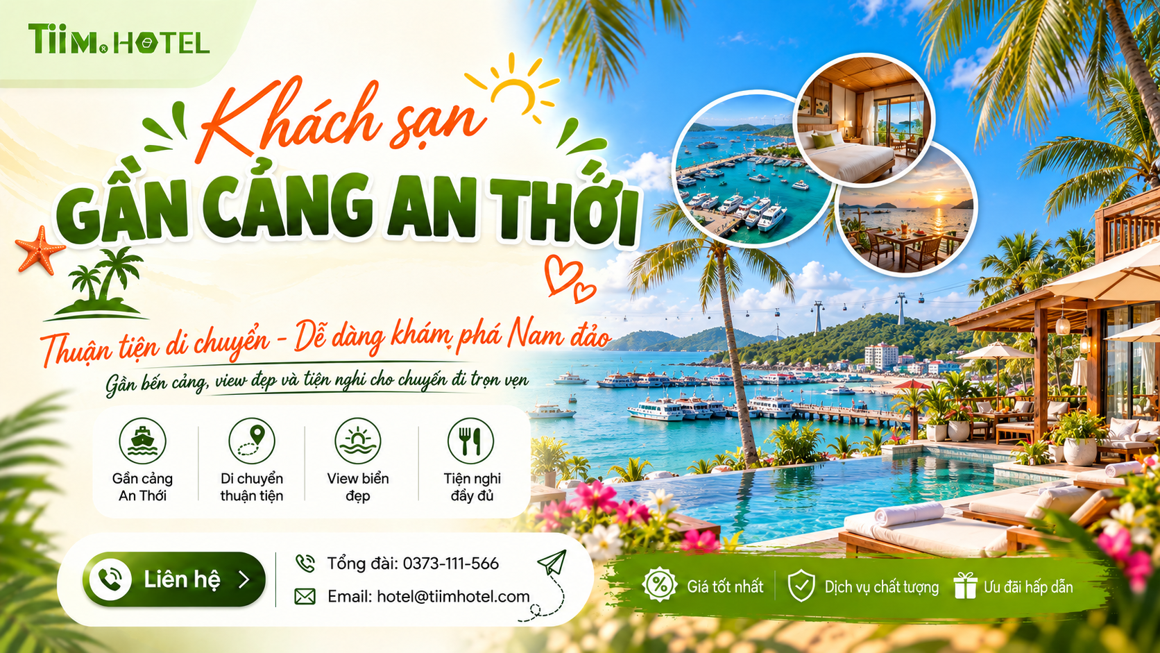 Khách Sạn Gần Cảng An Thới Phú Quốc: 3 Lựa Chọn Đáng Để Trải Nghiệm