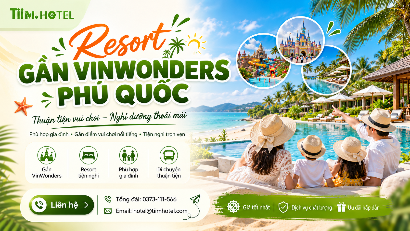 Top 3 Lựa Chọn Resort Gần VinWonders Phú Quốc