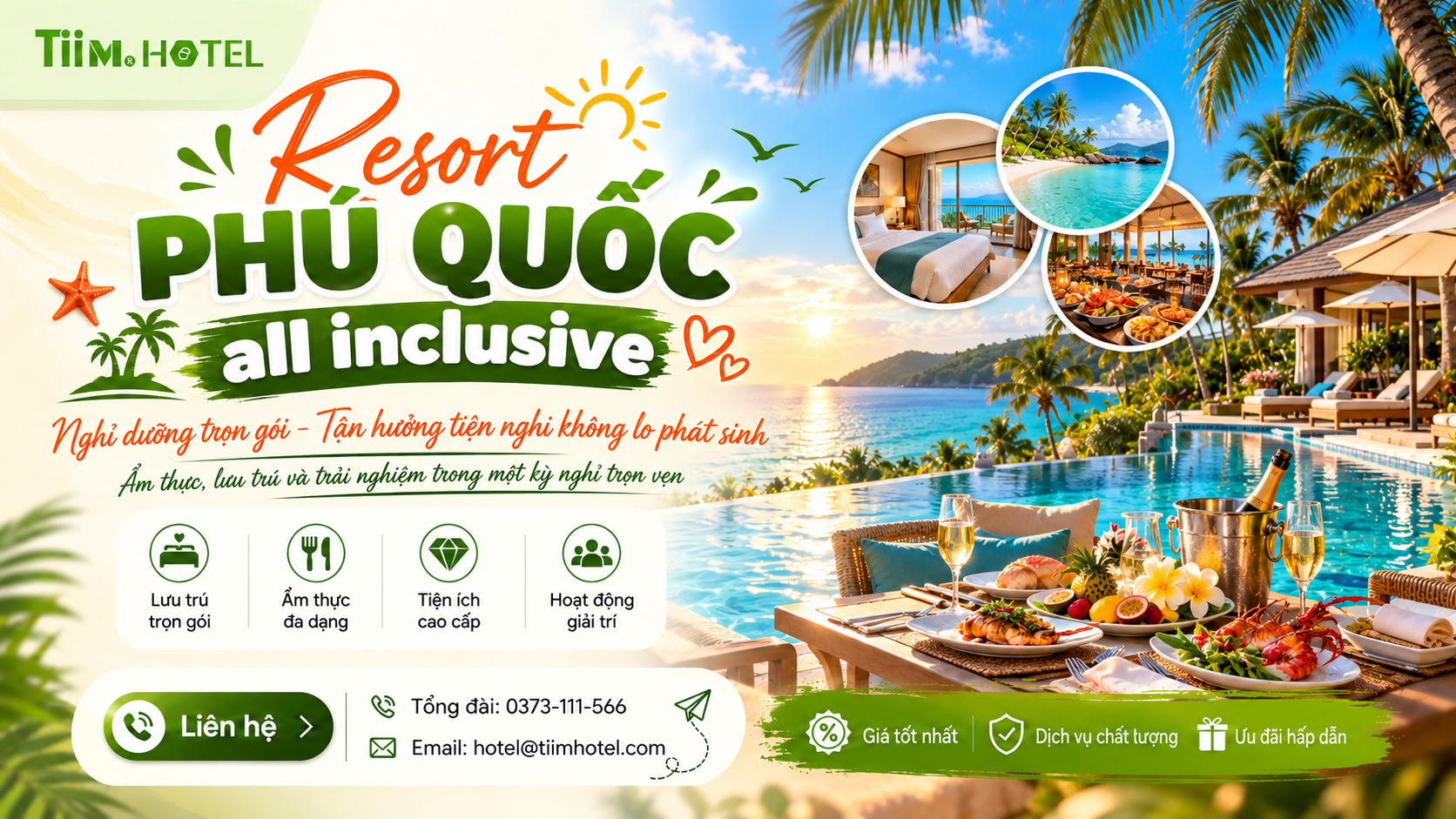 Resort Phú Quốc All Inclusive [MỚI 2026]