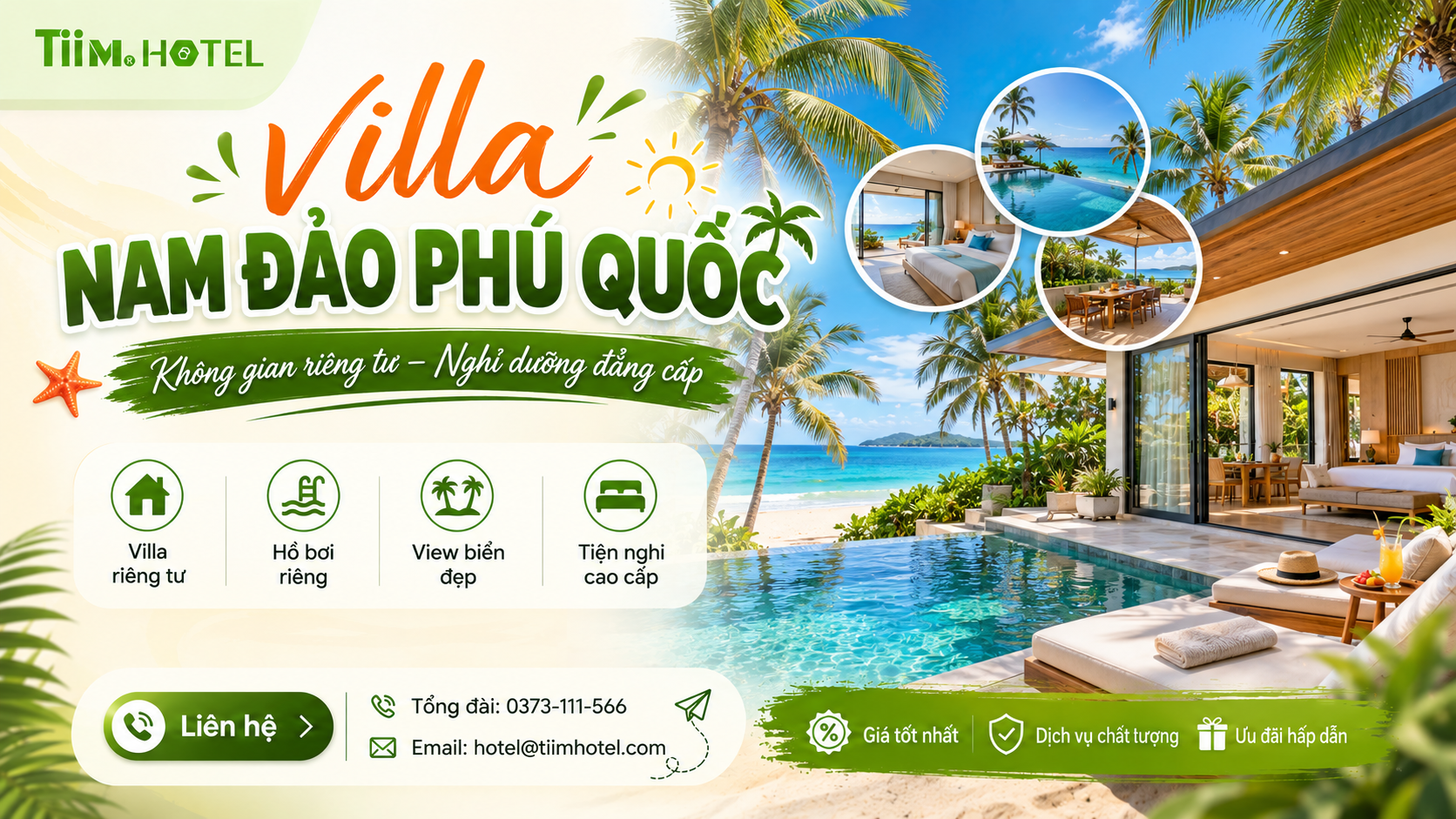 Villa Nam Đảo Phú Quốc: Có Những Lựa Chọn Nào?