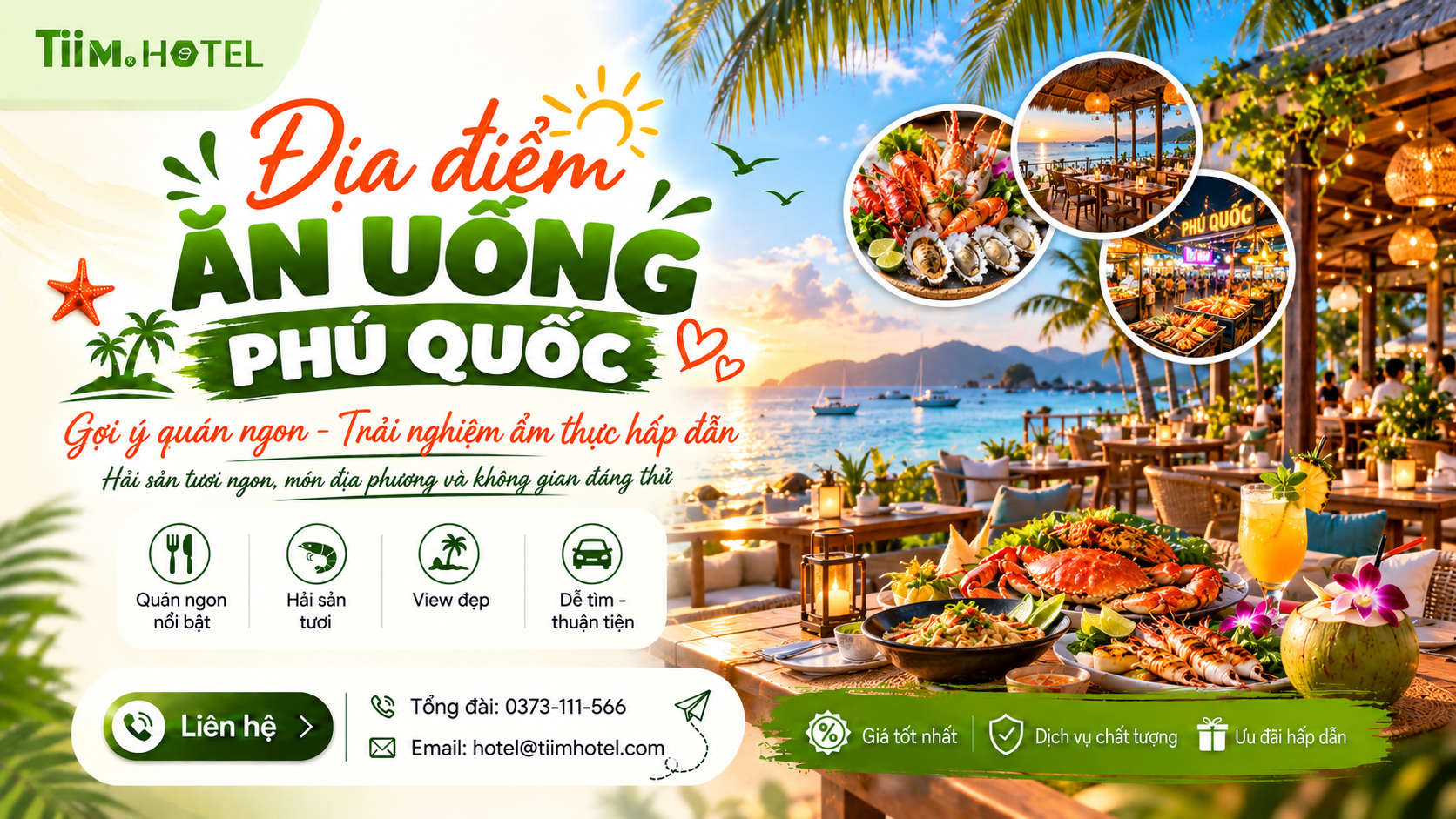 Địa Điểm Ăn Uống Phú Quốc: Top Quán Ngon Đáng Thử Nhất