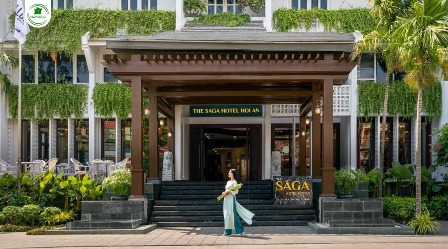 Khách sạn The Saga Hotel Hoi An gần phố cổ Hội An