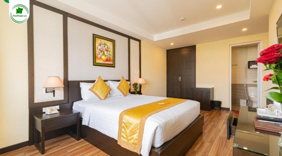 Hoàng Minh Châu Bà Triệu Hotel gần trung tâm đà lạt