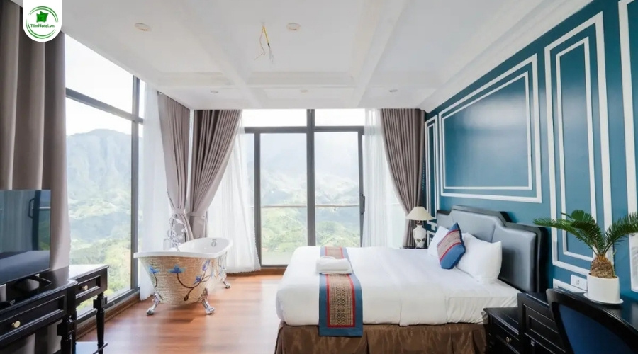 Khách sạn Sapa Diamond Hotel 3 sao view bể bơi