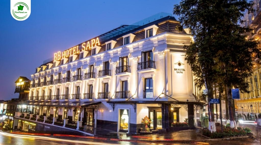 Khách sạn BB Sapa Hotel 4 sao gần nhà thờ Đá