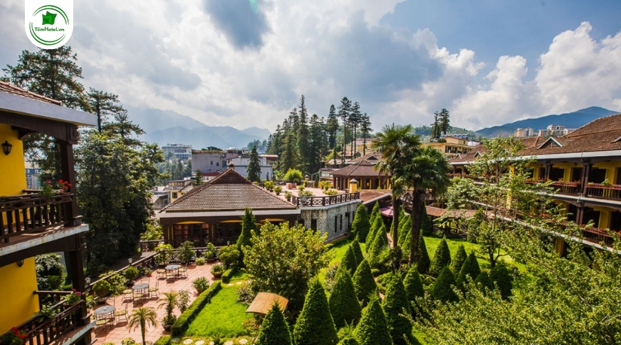 Khách sạn Victoria Sapa Resort & Spa 4 sao có bể bơi