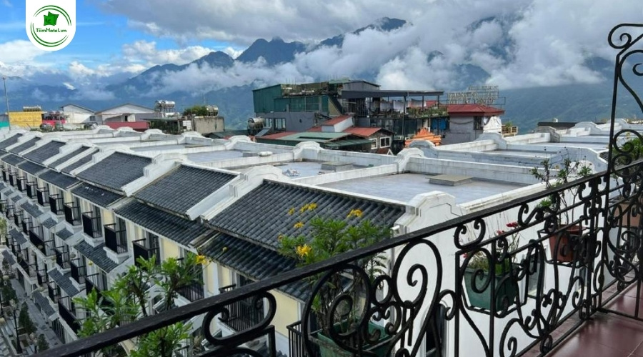 Khách sạn Sapa Centre gần nhà thờ Đá, view đẹp