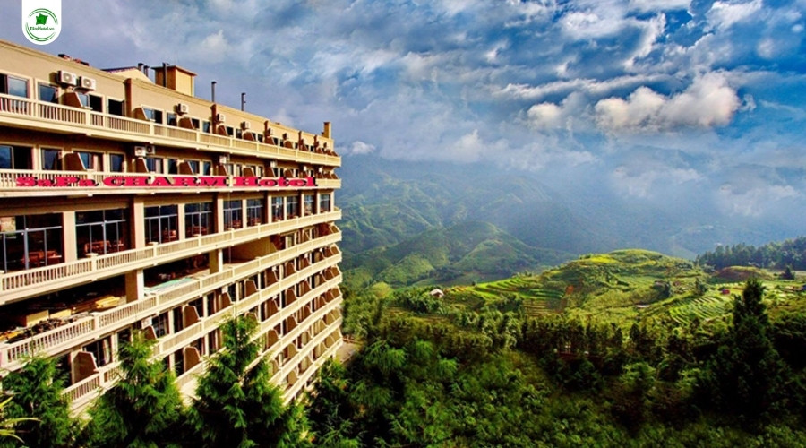 Khách sạn Sapa Charm Hotel view núi đẹp