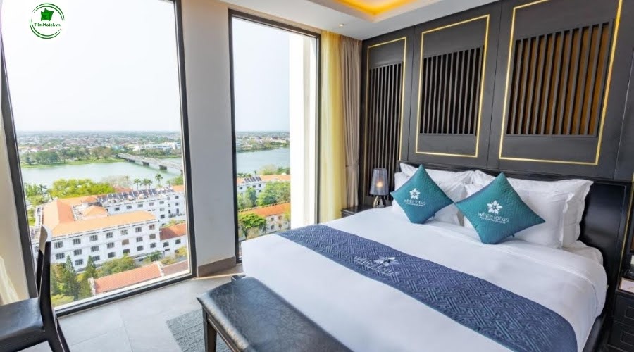 Khách sạn 4 sao White Lotus Hotel Huế gần trung tâm