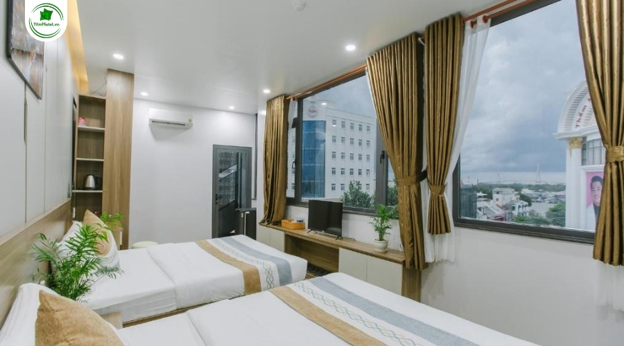 Khách sạn 3 sao Peony Hotel Cần Thơ gần bến Ninh Kiều